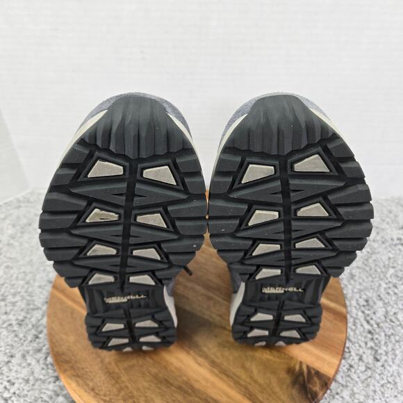 Merrell Icepack Mid Zip Polar Gray Leather 200 Gram Winter Boots Womens 8.5 - Picture 11 of 16